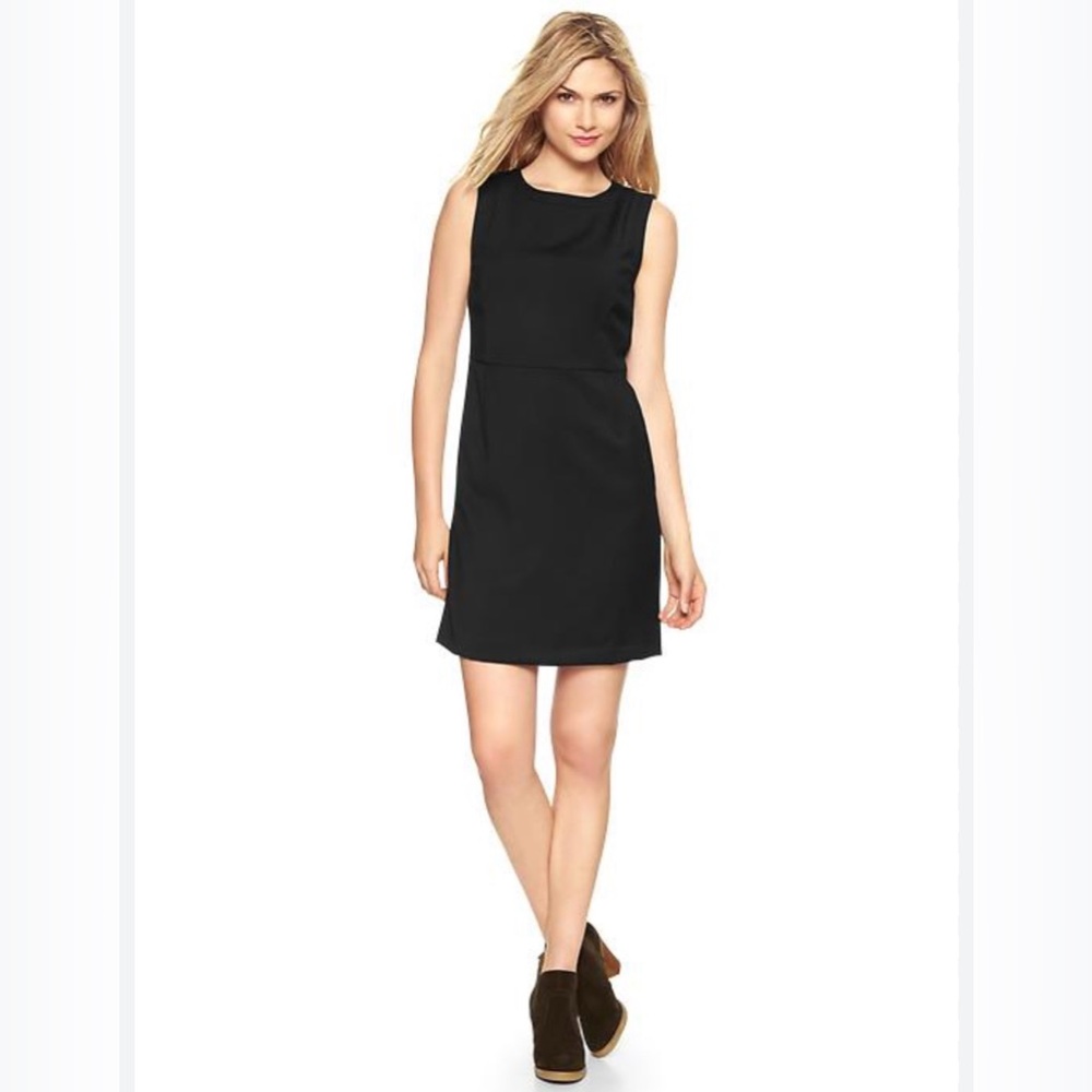 GAP Black Sheath Mini Dress Size 14